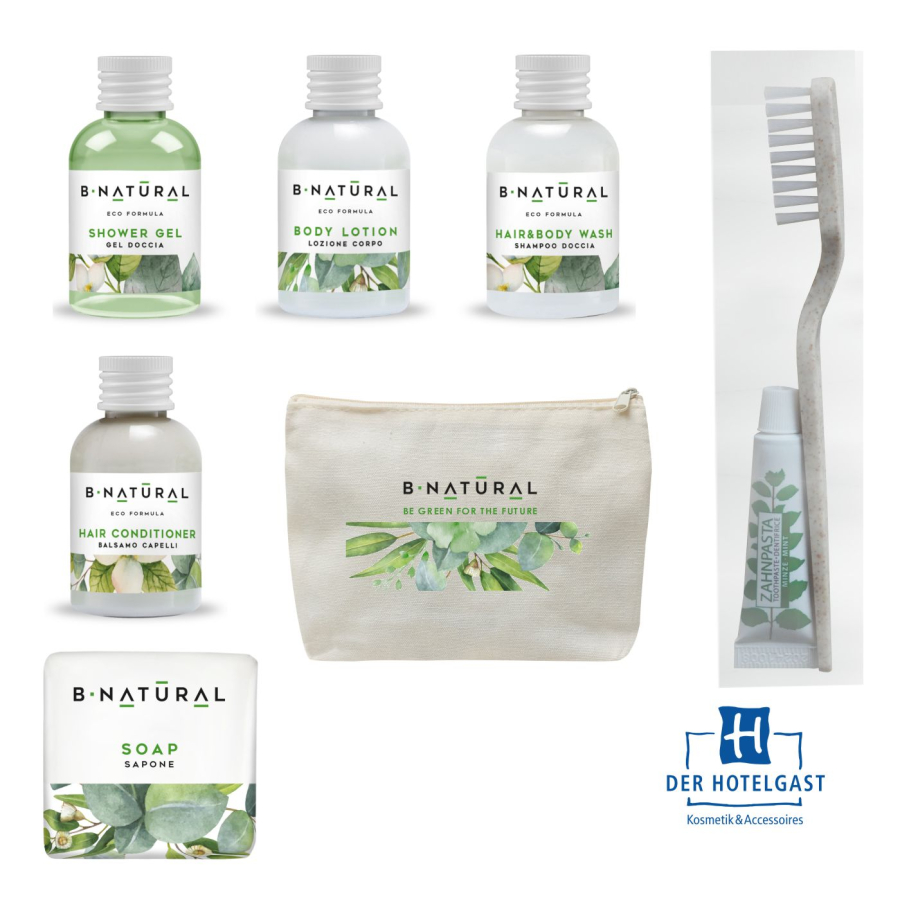 B-NATURAL »50ml XL« Übernachtungsset